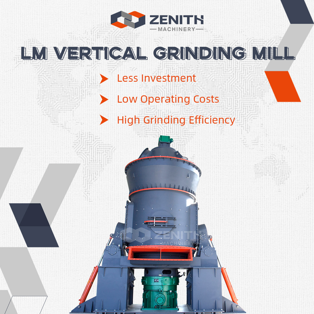Operator monitoring the automated control panel of an LM Vertical Grinding Mill in a mineral processing plant.
